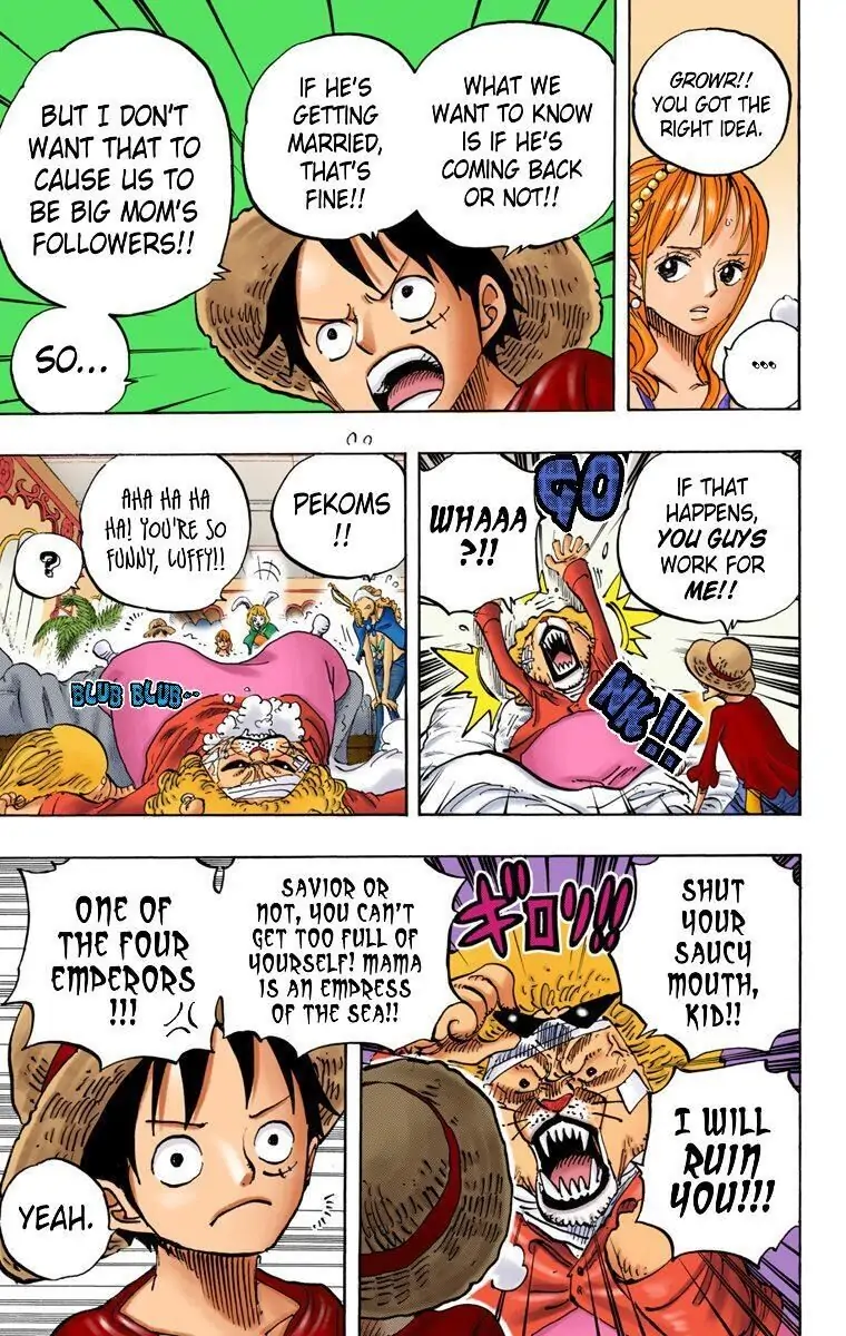 One Piece Digital Colored Chapter 815 image 03